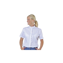 Competition blouse -Elastik- white XS