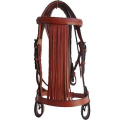 ZUMAQUERO Hazel V Bridle w/ Forged Buckle. Not Oiled