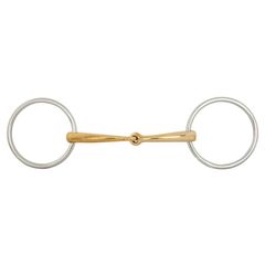 Soft Contact 2 Pieces Snaffle 12 mm Ring 70